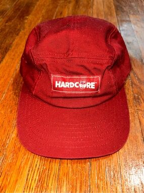Hardcore Angery Orchard Maroon and Black Adjustable Hat